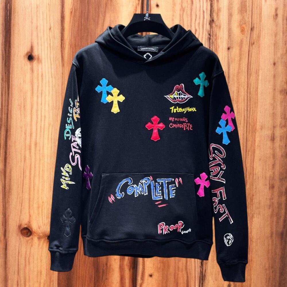 Chrome Hearts Men's Black Hoodie